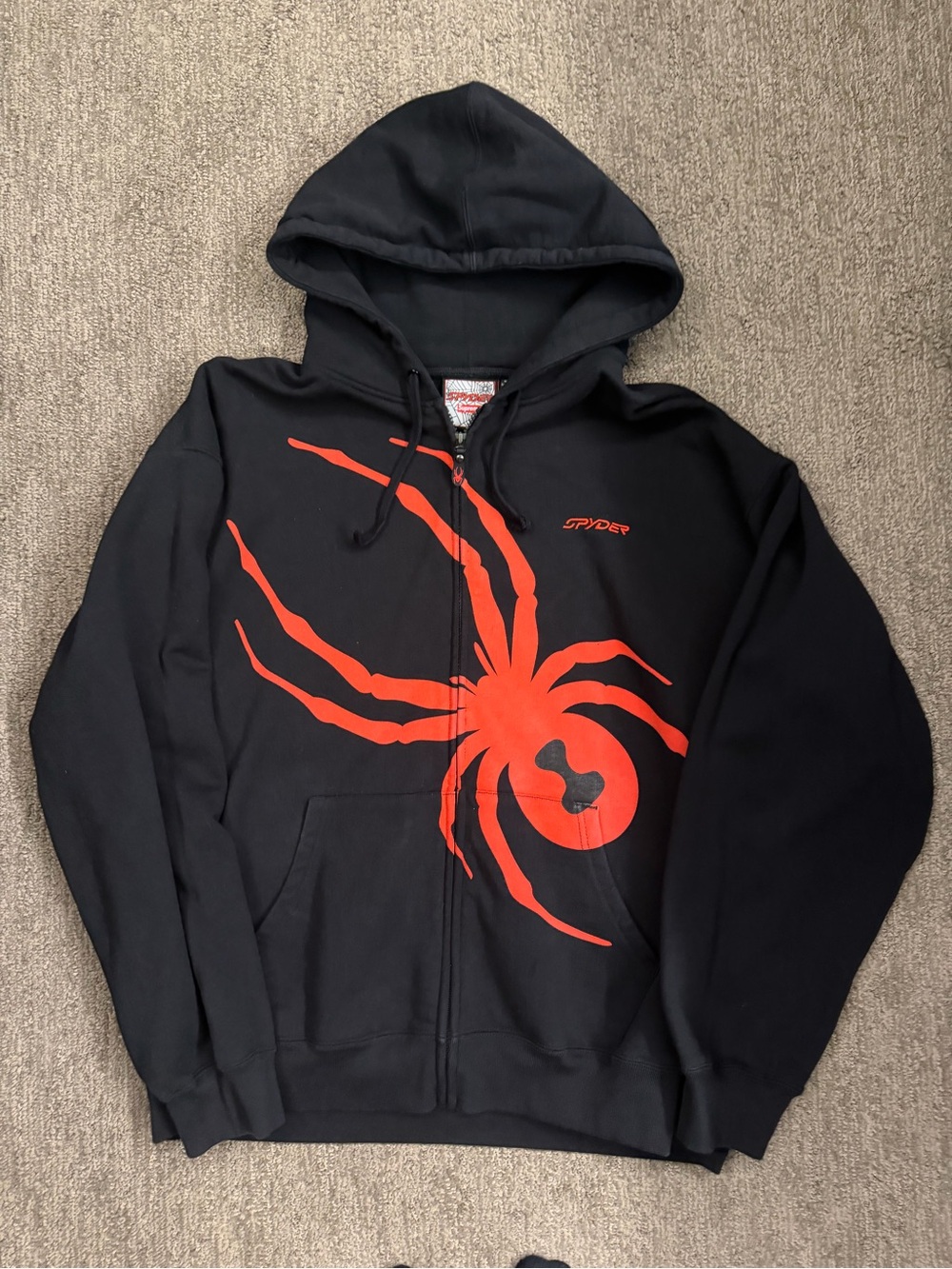 Supreme x Spyder Zip Up Hoodie